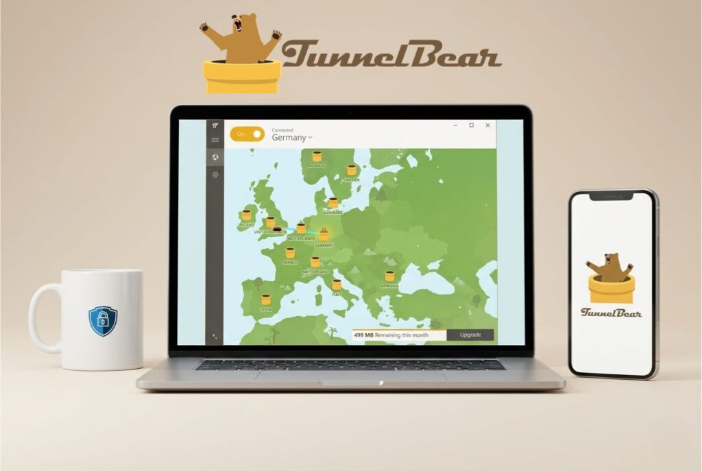Review TunnelBear 2026 Imagem ilustrativa